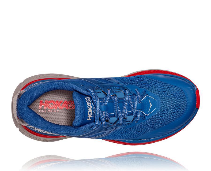 Hoka One One Spor Ayakkabı Erkek Mavi - Stinson Atr 6 - RP8294130